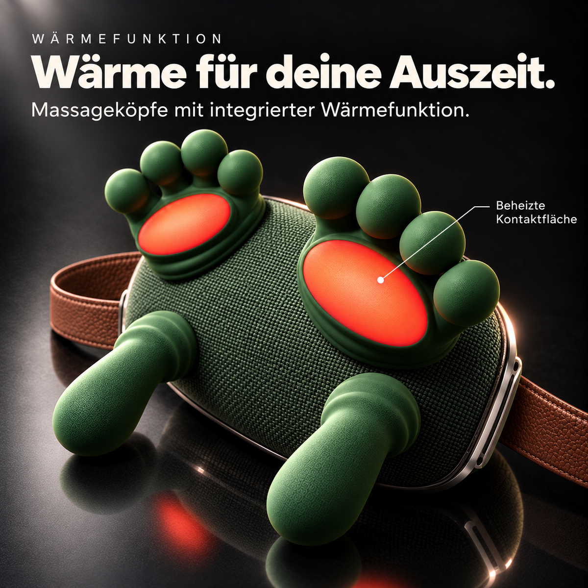 Wärmefunktion des Moo Massage-Roboters